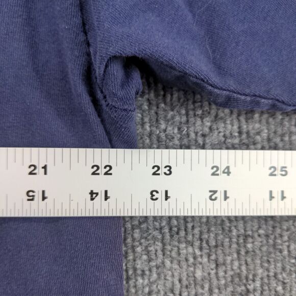 Delta Magnum Weight T-Shirt Tee Blue Size XL Crew Neck Short Sleeve Gulf Shores - Picture 12 of 12